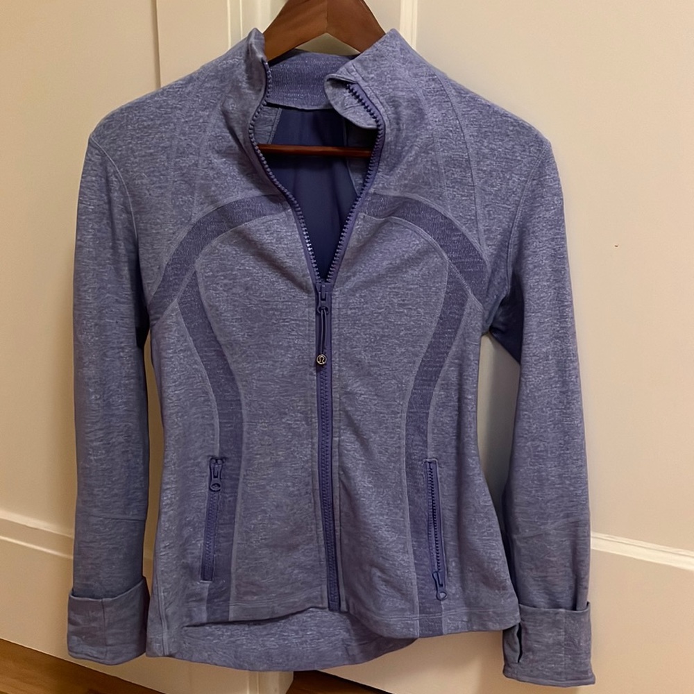 Lilac Lululemon define jacket size 8